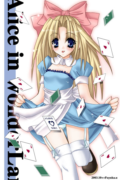 alice (alice's adventures in wonderland) drawn by ueda_fuyuka