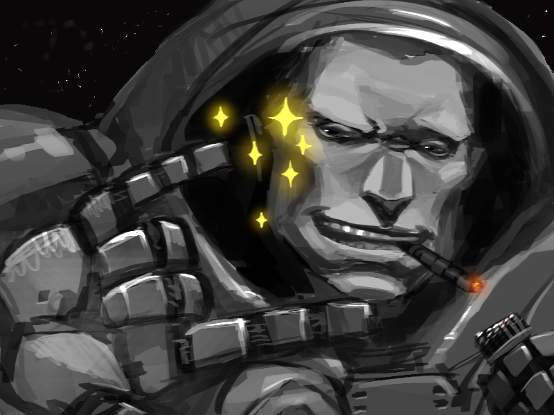 terran and tychus findlay (macross and 3 more) drawn by yelansu