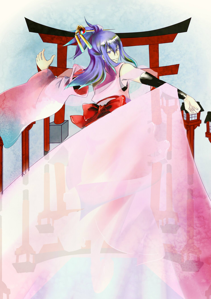 amane nishiki (blazblue and 1 more) drawn by riyu_(gauzama)