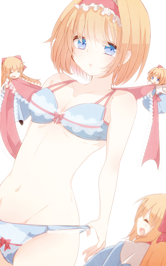 alice margatroid and shanghai doll (touhou) drawn by aoi_(annbi)