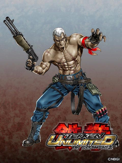bryan fury (tekken and 1 more) drawn by yamashita_shun'ya