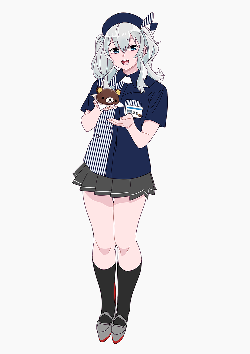 kashima and rilakkuma (kantai collection and 2 more) drawn by ojipon
