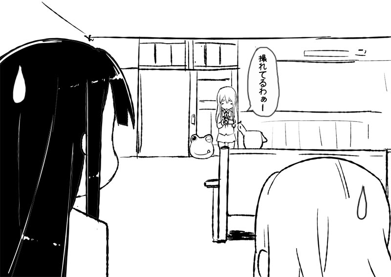 akiyama mio, tainaka ritsu, and kotobuki tsumugi (k-on!) drawn by girock