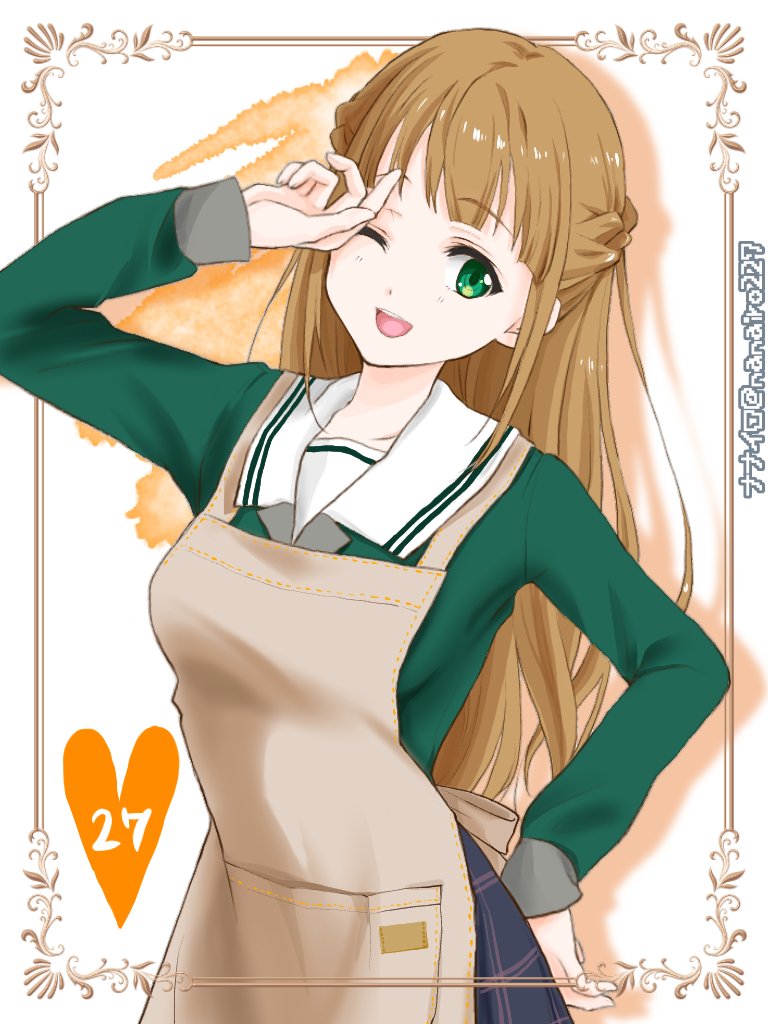 muranaka haruna (22/7 and 1 more) drawn by nanairo_(nanairo227)