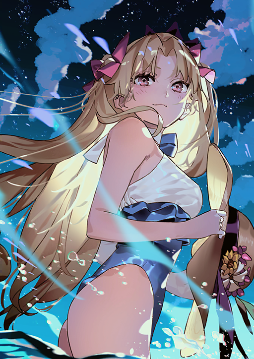 ereshkigal and space ereshkigal (fate and 1 more) drawn by morii_shizuki