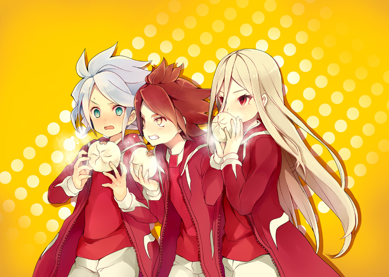 afuro terumi, nagumo haruya, and suzuno fuusuke (inazuma eleven) drawn by tokio_neo