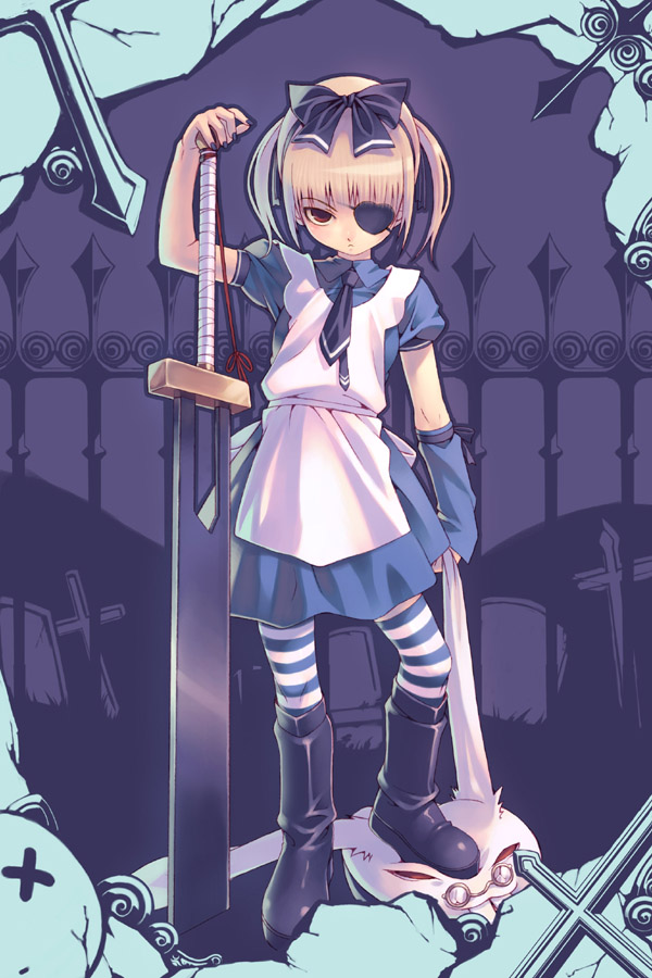 alice, white rabbit, and kuroba nao (alice's adventures in wonderland and 1 more) drawn by tasaka_shinnosuke