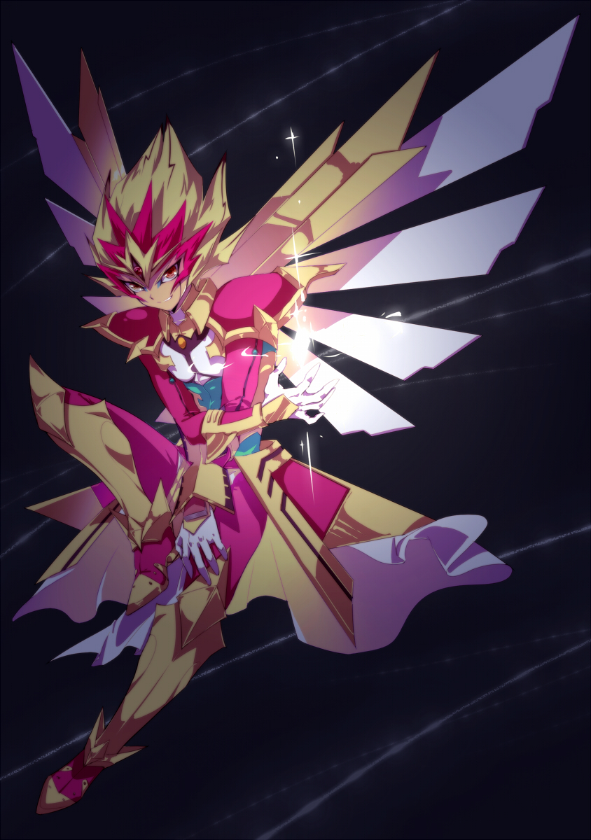tsukumo yuma (yu-gi-oh! and 1 more) drawn by liusang
