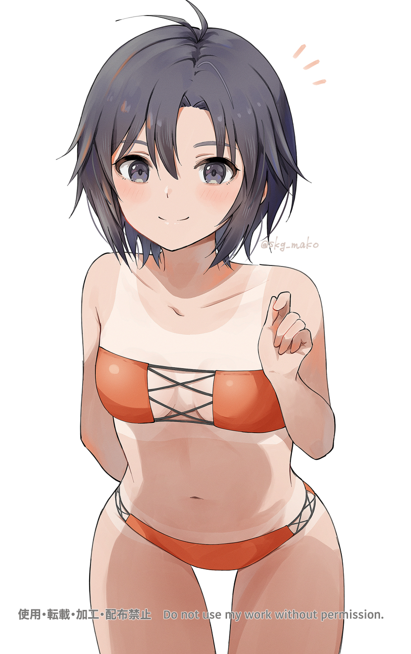 kikuchi makoto and yakishio lemon (idolmaster and 1 more) drawn by mogskg