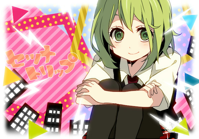 gumi (vocaloid and 1 more) drawn by sakura_yuki_(clochette)