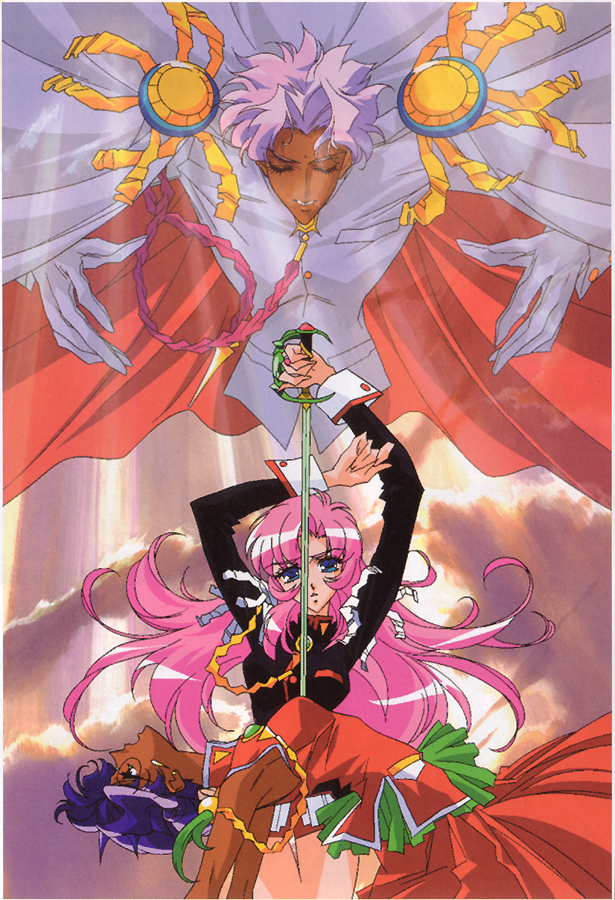 tenjou utena, himemiya anthy, and dios (shoujo kakumei utena)