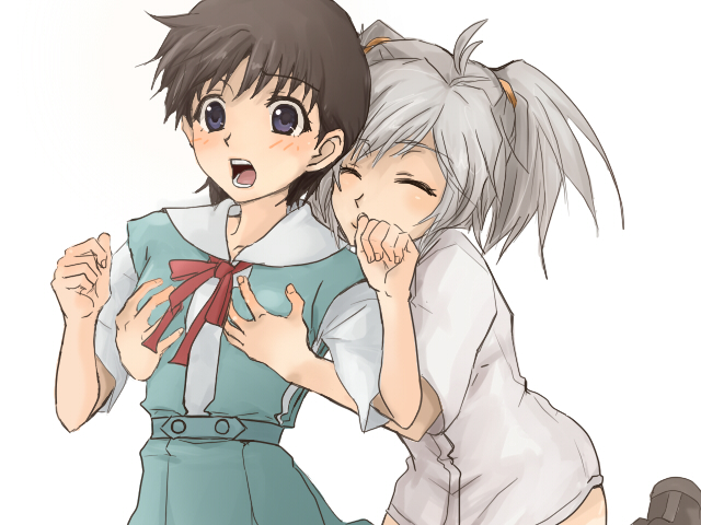 ikari shinji, tabris-xx, and shin-chan (neon genesis evangelion and 1 more) drawn by yumi_maru