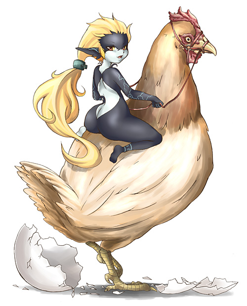 midna (the legend of zelda and 1 more) drawn by inumimi_moeta