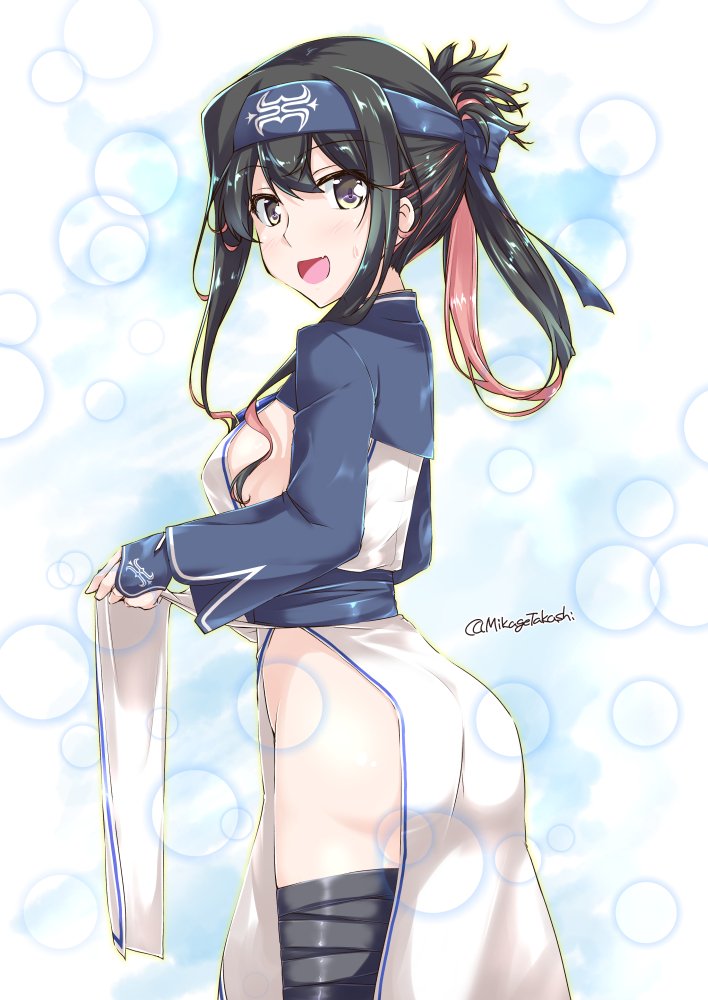 naganami and kamoi (kantai collection) drawn by mikage_takashi