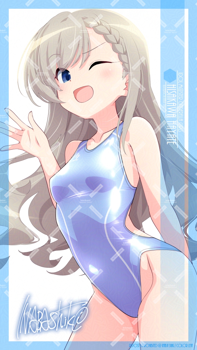hisakawa hayate (idolmaster and 1 more) drawn by inaba_shiki