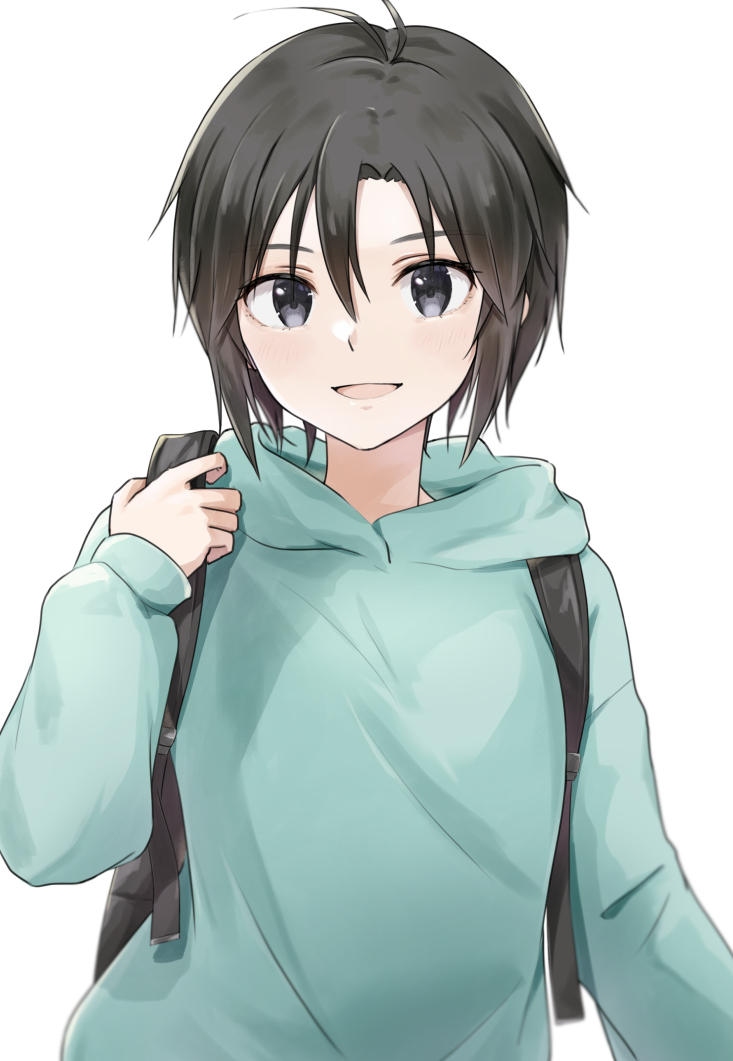 kikuchi makoto (idolmaster and 3 more) drawn by mogskg