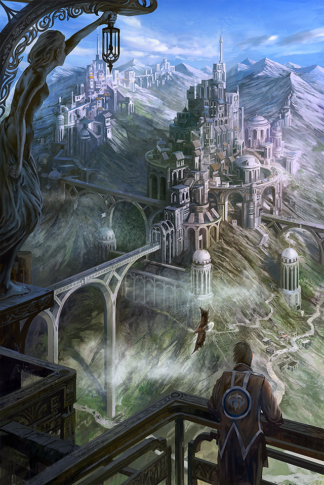 pixiv fantasia and 1 more drawn by noba