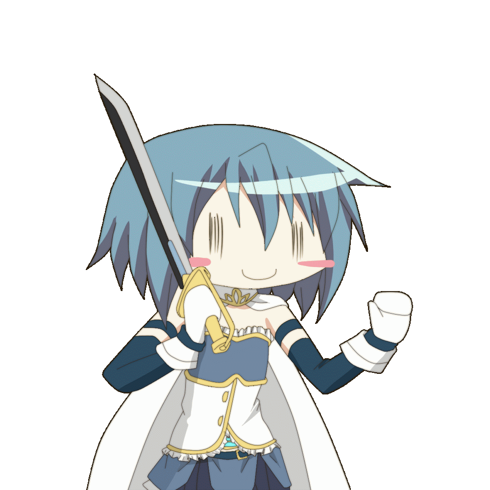 miki sayaka (mahou shoujo madoka magica) drawn by hangaku