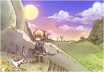 adventurer (final fantasy and 1 more) drawn by fujiwara_akina
