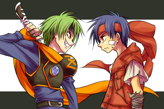 rody roughnight and zed (wild arms and 1 more) drawn by yurahita