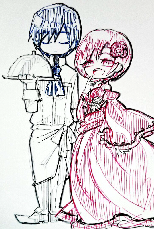kaito and meiko (vocaloid and 2 more) drawn by nagori_(uusdvedp)