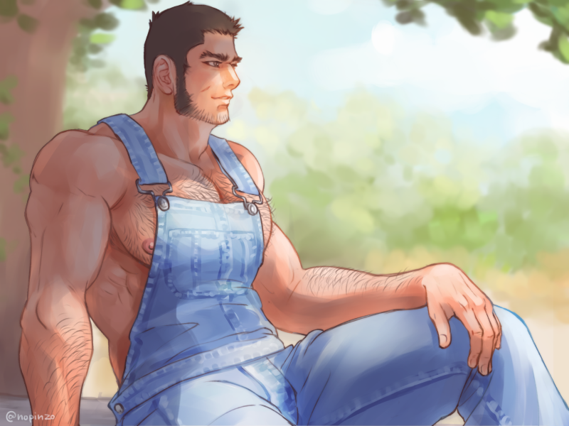 tanigaki genjirou (golden kamuy) drawn by nopinzo