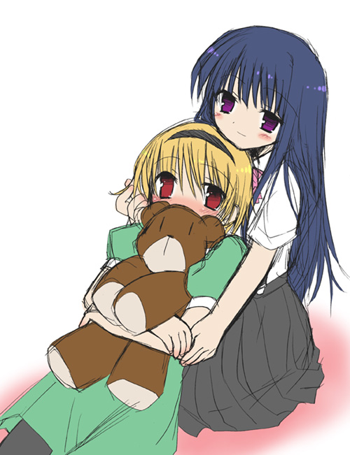 furude rika and houjou satoko (higurashi no naku koro ni)