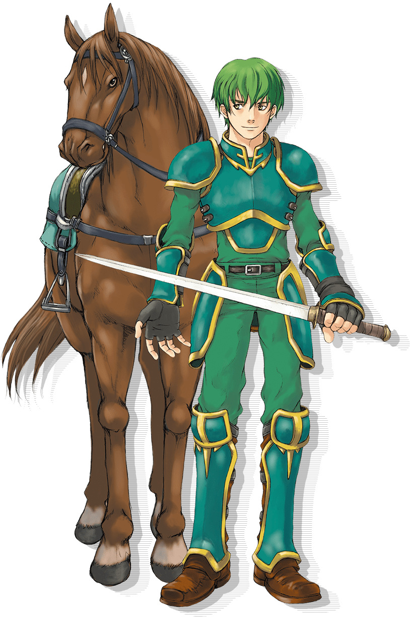 lance (fire emblem and 1 more) drawn by kaneda_eiji