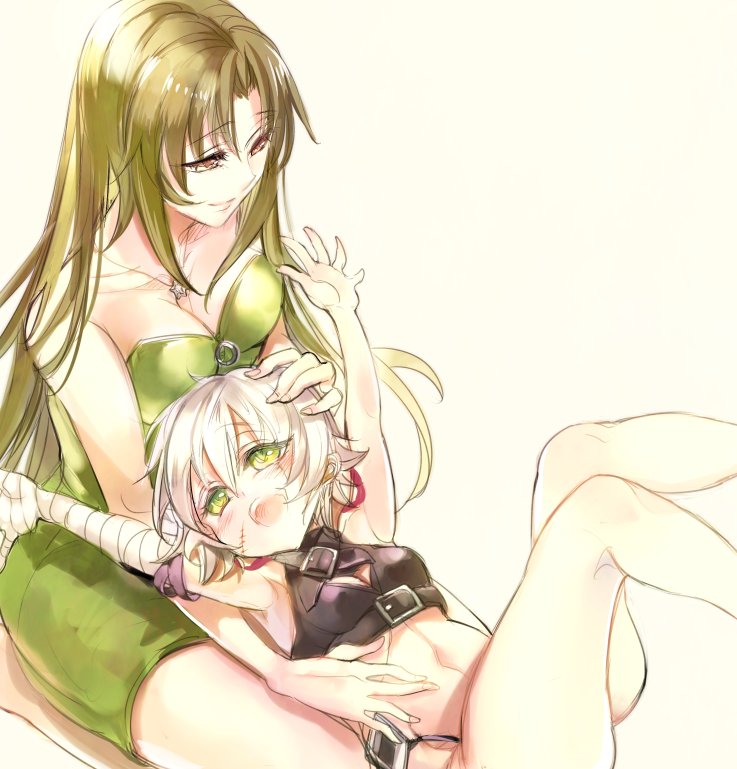 jack the ripper and rikudou reika (fate and 2 more) drawn by koko_(oyasuminasai)