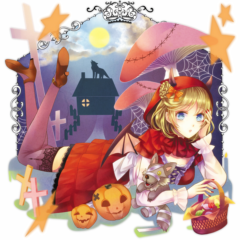 little red riding hood (original and 1 more) drawn by kirimu_rate