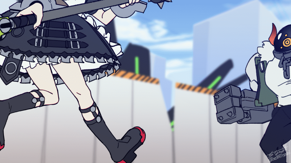 corin wickes (zenless zone zero) drawn by seto_tinami