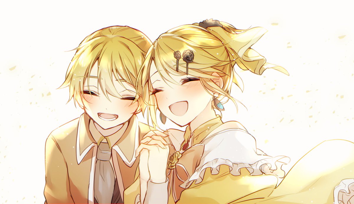 Kagamine Rin Kagamine Len Riliane Lucifen D Autriche And Allen Avadonia Vocaloid And 3 More Drawn By Aryuma772 Danbooru