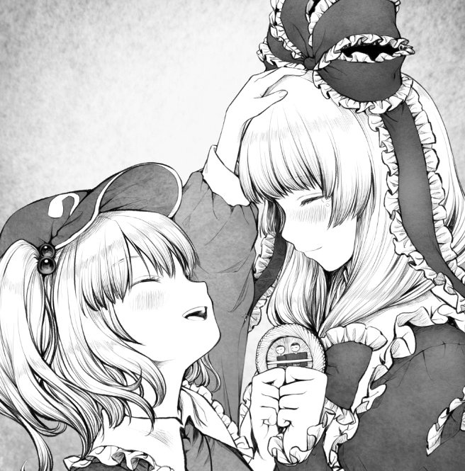 kawashiro nitori and kagiyama hina (touhou) drawn by kageharu