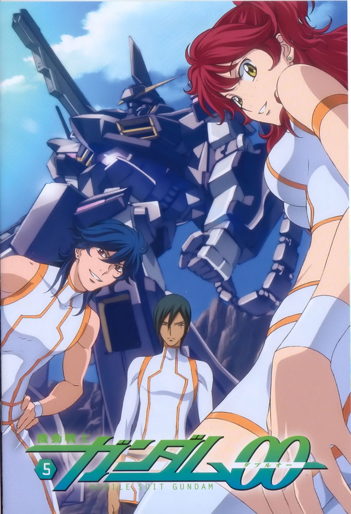 nena trinity, michael trinity, and johann trinity (gundam and 1 more)