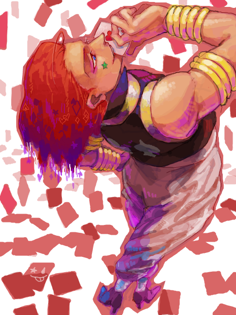 hisoka morow (hunter x hunter) drawn by kurozukuri