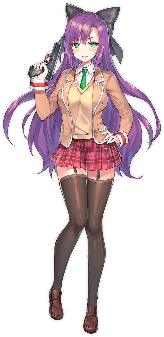 doiuchi mai (bullet girls and 1 more) drawn by momoko_(momopoco)
