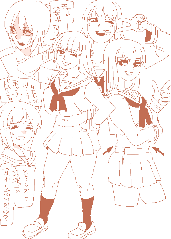 nishizumi miho, nishizumi maho, and nishizumi shiho (girls und panzer) drawn by isami
