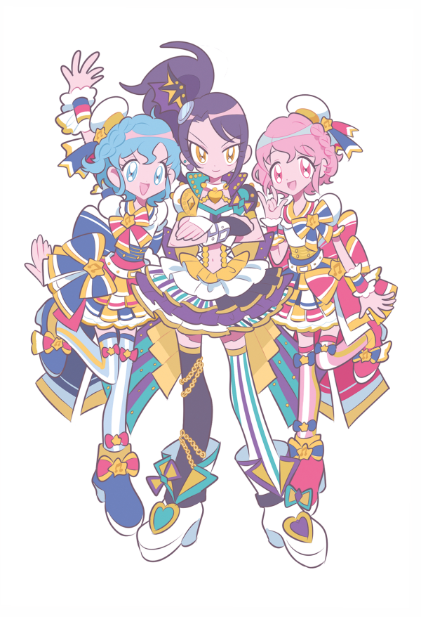 reona west, dorothy west, and toudou shion (pretty series and 1 more) drawn by invaderdarling