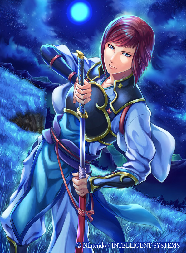 hisame (fire emblem and 2 more) drawn by kazura_enji