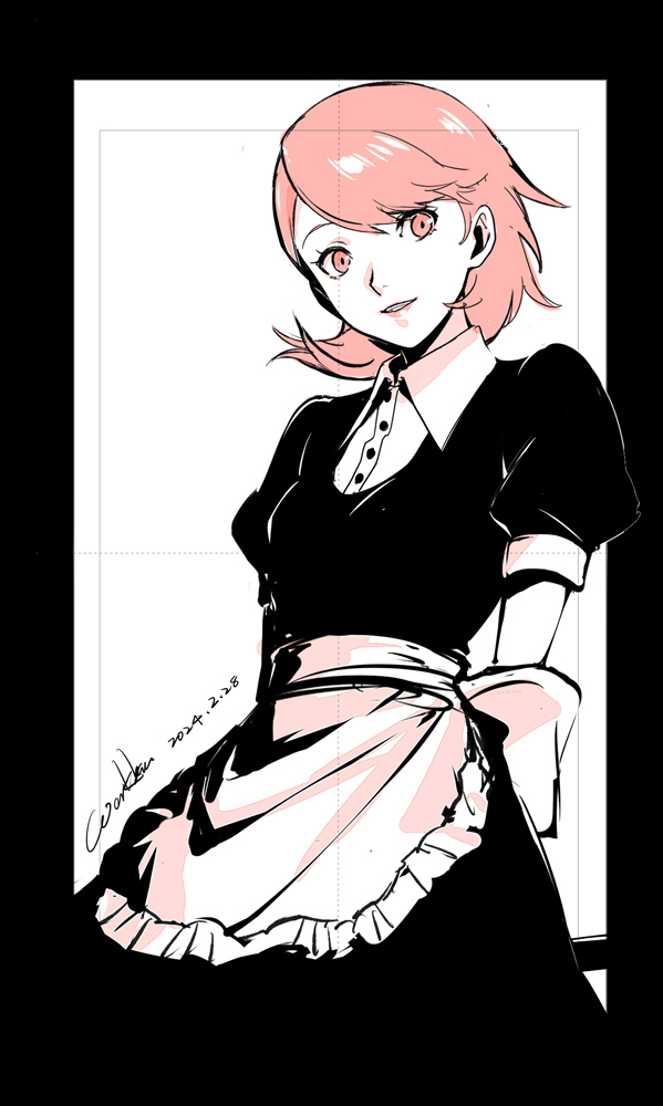 takeba yukari (persona and 1 more) drawn by werkbau