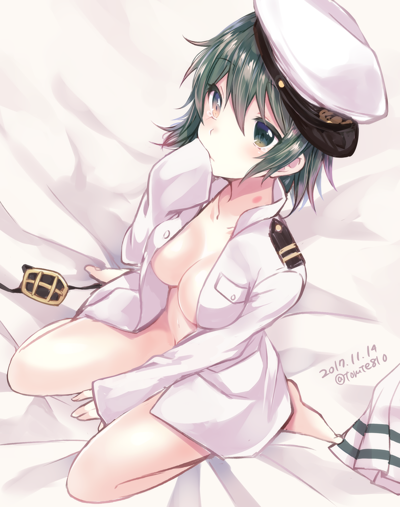 admiral and kiso (kantai collection) drawn by kabocha_torute