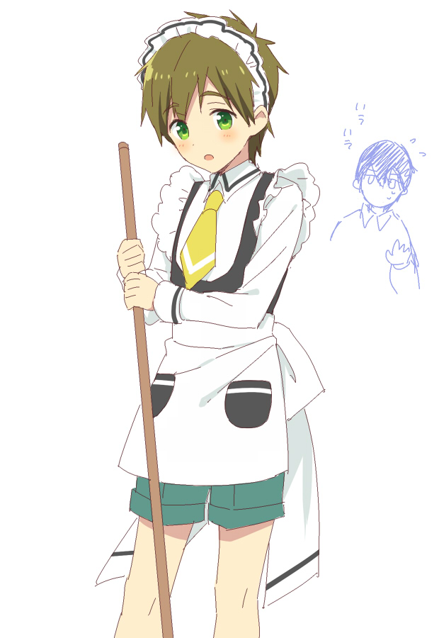 tachibana makoto, nanase haruka, and komiya chihiro (free! and 2 more) drawn by mo_(nmnme)