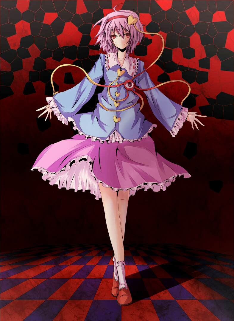 komeiji satori (touhou) drawn by ram_hachimin