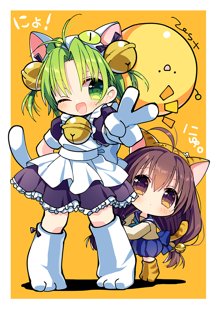 dejiko, puchiko, and gema (di gi charat) drawn by zest_(lossol)