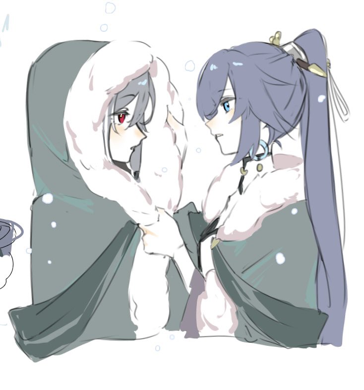 fu hua and herrscher of sentience (honkai and 1 more) drawn by sho_2nini