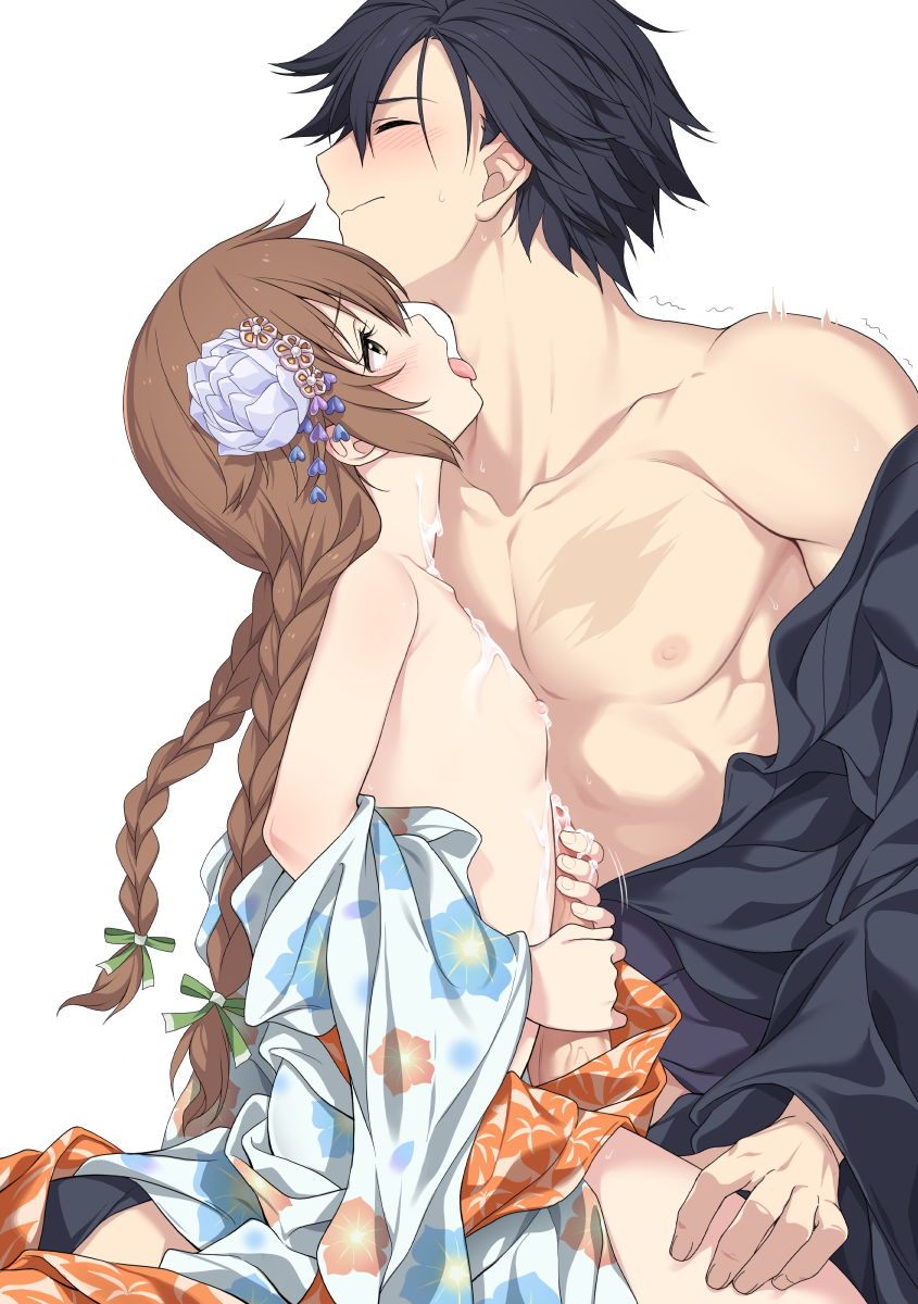 rean schwarzer and towa herschel (eiyuu densetsu and 2 more) drawn by hakuleg