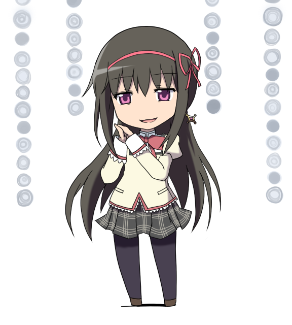 akemi homura and akuma homura (mahou shoujo madoka magica and 1 more) drawn by mai_(t-5)