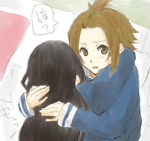 akiyama mio and tainaka ritsu (k-on!) drawn by gogono_pan'ya