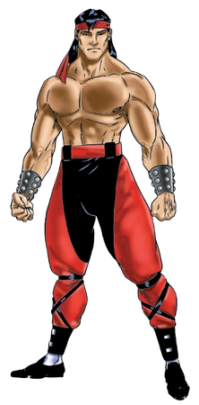 liu kang (mortal kombat and 1 more) drawn by john_tobias