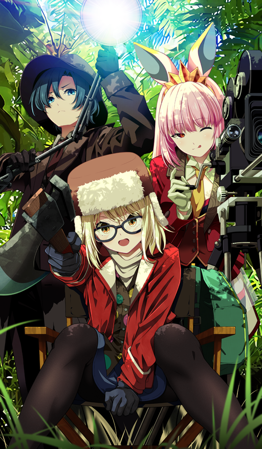 paul bunyan, rider, assassin, and super bunyan (fate and 1 more) drawn by tsukumo_(soar99)